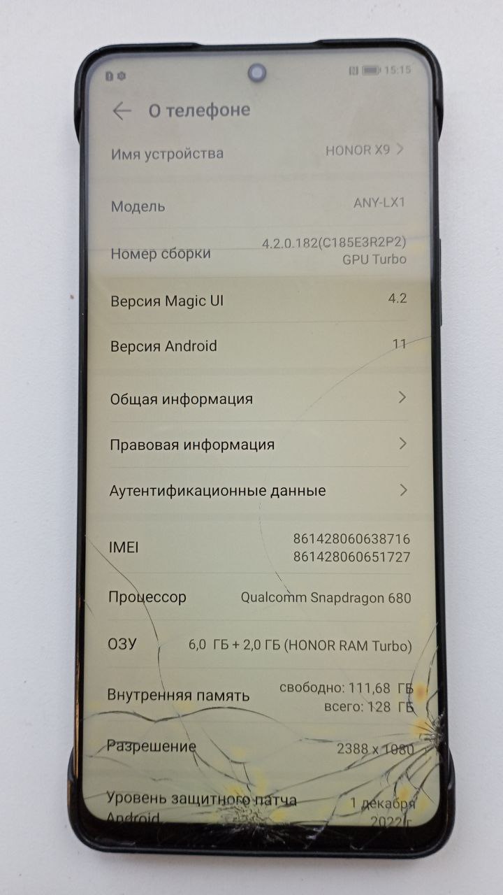 Смартфон Honor X9 6Gb/128Gb