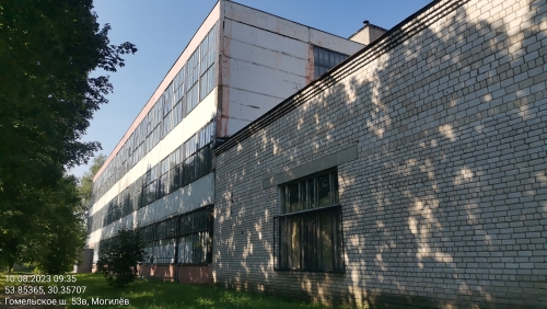 Здание главного корпуса в г. Могилёве, площадью 4408.9 м²