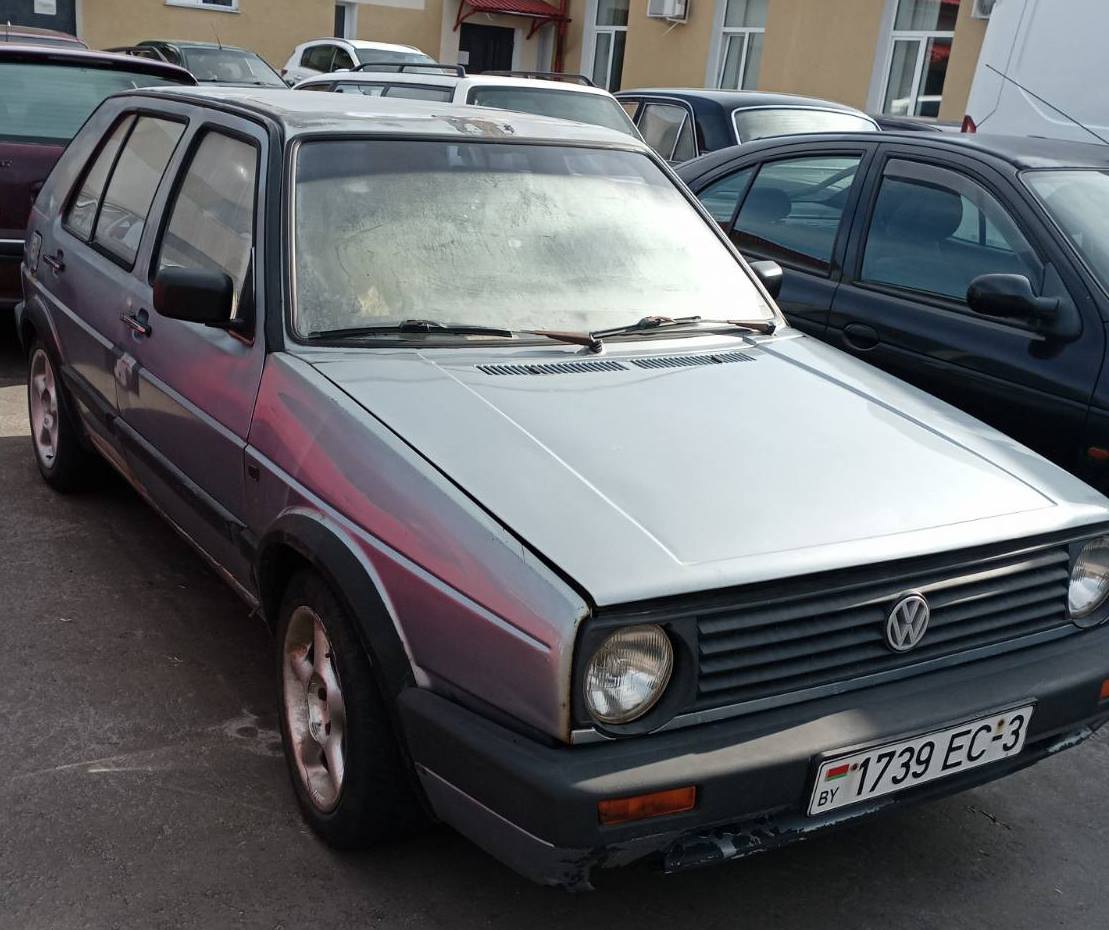 Купить автомобиль Volkswagen Golf, 1988 г. в г. Гомель - цена 1040 рублей,  фото, характеристики.