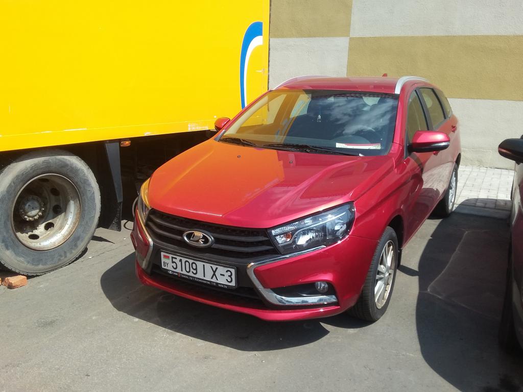 Купить автомобиль Lada Vesta, 2019 г. в г. Гомель - цена 14486.63 рублей,  фото, характеристики.