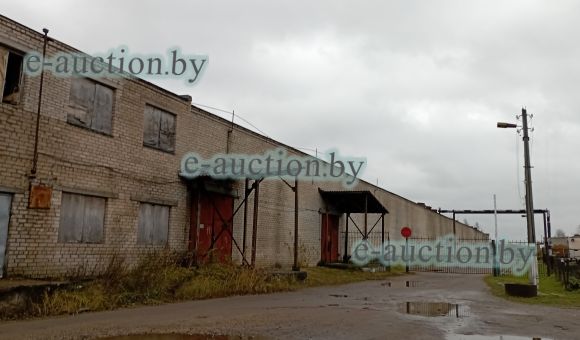 Склад ОМТС с бытовыми помещениями в г. Витебске, площадью 1883 м²