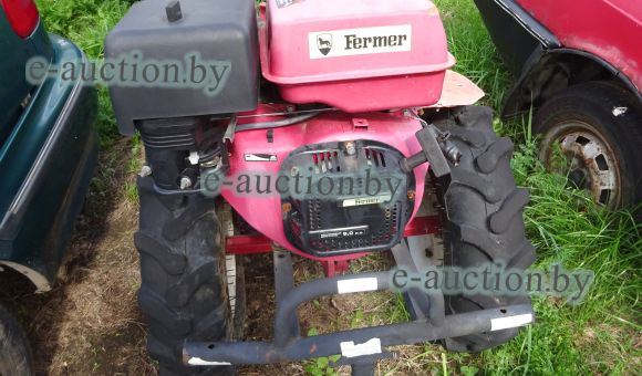 Мотоблок Fermer FM-907 MS с прицепом