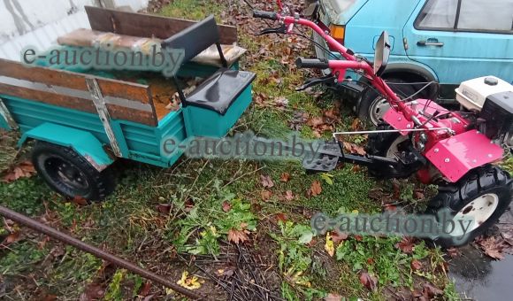 Мотокультиватор Stark ST-1800 с прицепом