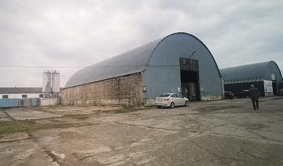 Здание арочного склада в д. Затишье (Могилевский район) площадью 542.2м²
