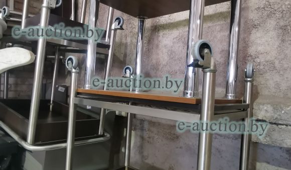 Прямоугольная тележка с полками