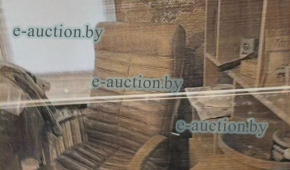 Стол компьютерный (светлый с полками)