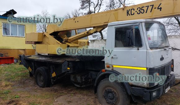 Автокран МАЗ 533 КС 3574-4, 1992