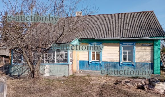 Жилой дом в гп Ветрино (Полоцкий район), площадью 43.5 м²