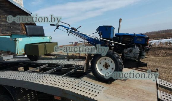 Мотоблок GS (СКАУТ) с прицепом