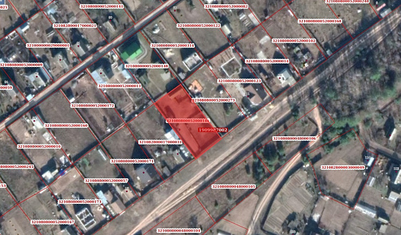 Земельный участкок в СТ Азерны (Гомельский район), площадью 0,1020 га