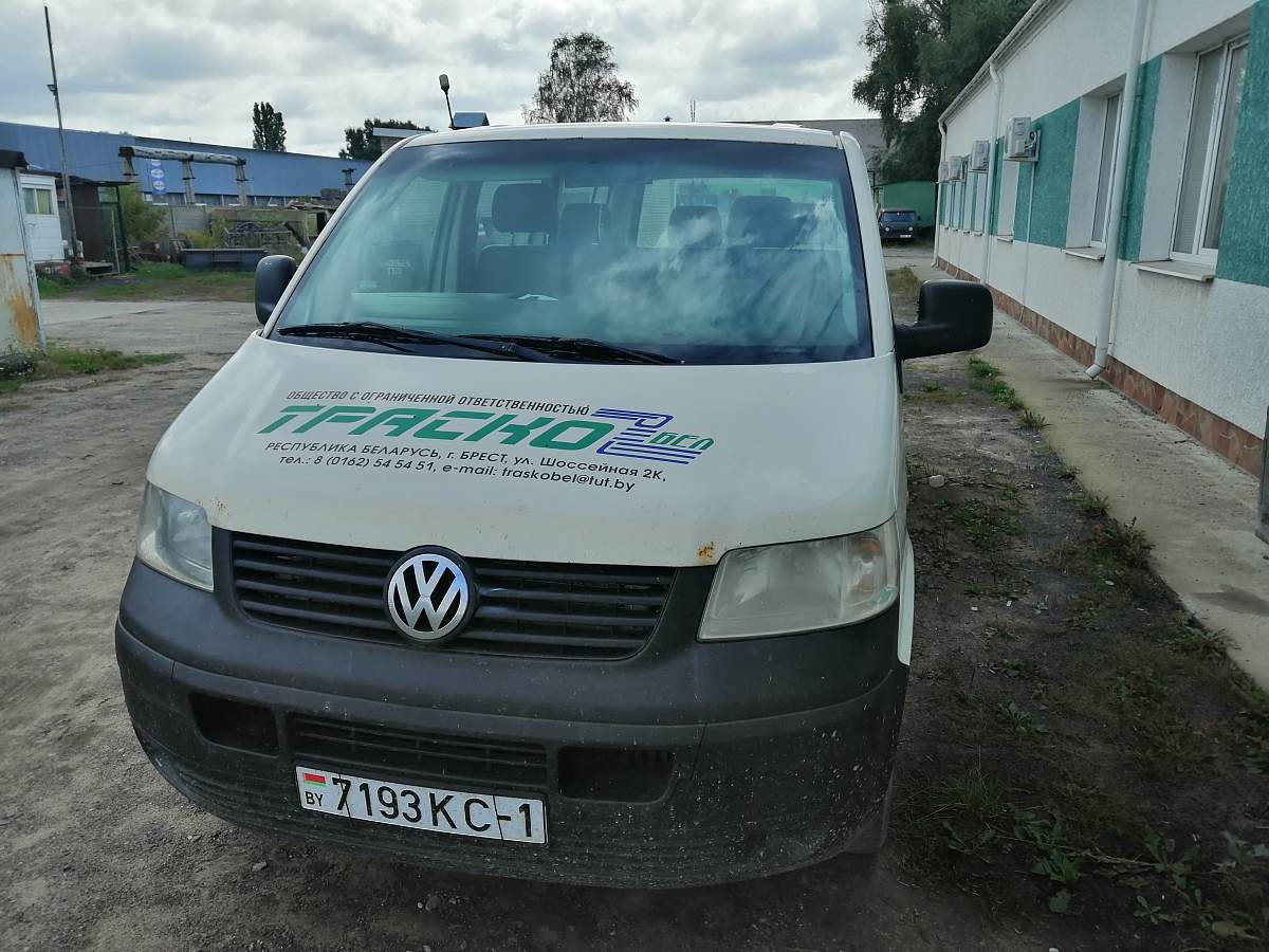 Купить автомобиль Volkswagen Transporter, 2007 г. в г. Брест - цена  24392.23 рублей, фото, характеристики.