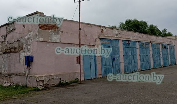 Здание гаража в гп Смиловичи (Червенский район), площадью 429.1 м²