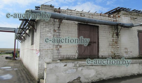Материальный склад (бывшая кормокухня) в аг. Молотковичи (Пинский район), площадью 228 м²