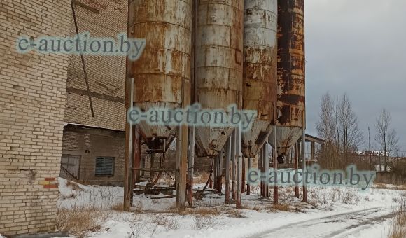 Ёмкости для цемента объёмом 50 м³