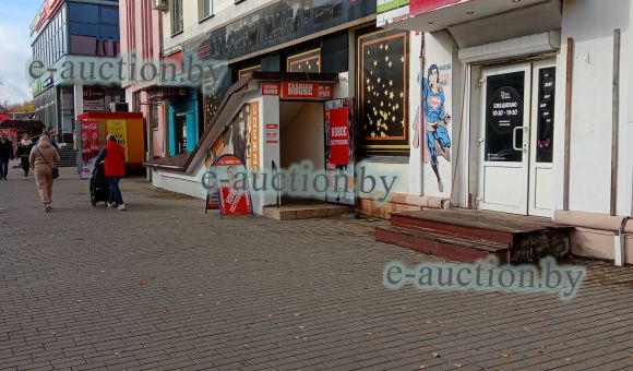Торговое помещение в г. Гомеле, площадью 184,4м²