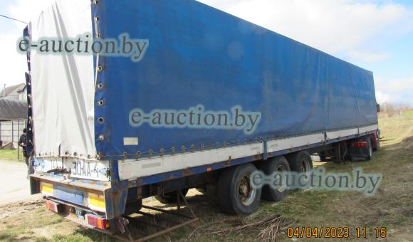 Полуприцеп бортовой тентовый RENDERS, 1991