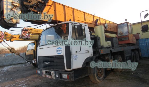 Автокран КШТ 50.01 на базе МЗКТ 69234, 2008