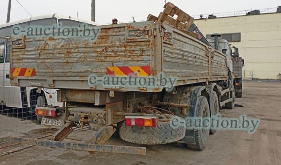 МАЗ 6303 А5-364-000Р с краново-манипуляторной установкой HIAB 166 B-3 DUO, 2011