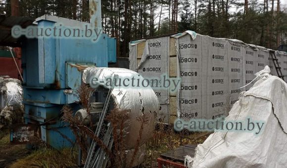 Сушильная камера на базе 40-футового контейнера с воздухонагревателем