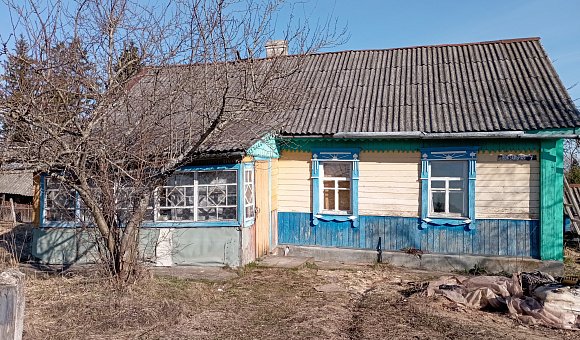 Жилой дом в гп Ветрино (Полоцкий район), площадью 43.5 м²