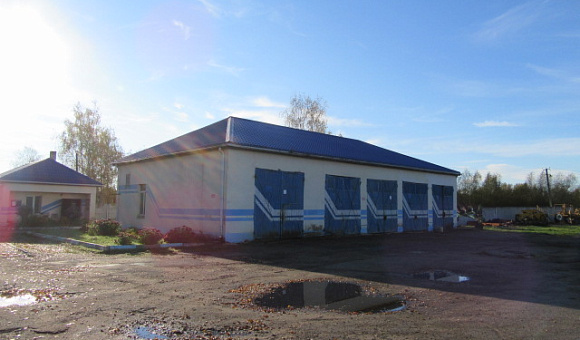 Здание гаража на пять машин в г. Горки, площадью 240.4м²