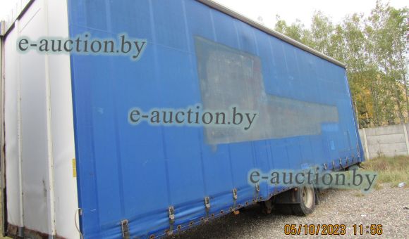 Прицеп платформа тентовая HWEPAS 10, 2008