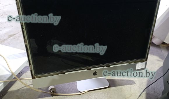 Монитор Apple серого цвета 