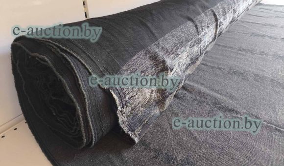 Ткань костюмно-плательная с содержанием шерсти (рулон), темно-зеленая, 36,40 м.п.