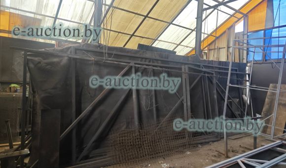 Сваренная конструкция из 2 труб 80х80х3 6,4м. №11