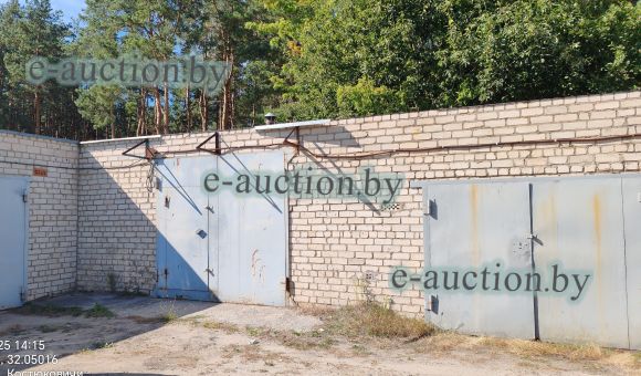 Гараж в г. Костюковичи, площадью 34м²