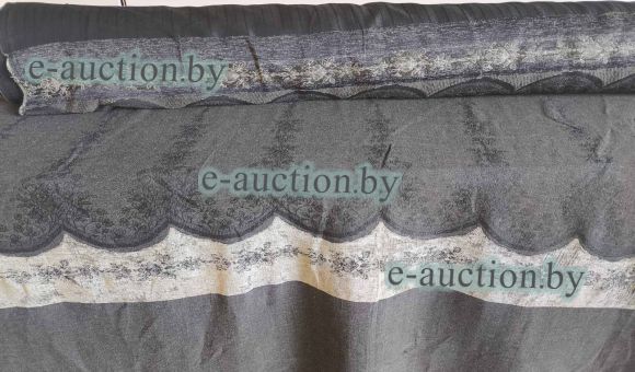 Ткань костюмно-плательная с содержанием шерсти (рулон), темно-зеленая, 44 м.п.