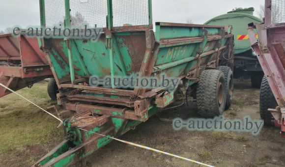 Машина для внесения органических удобрений ММТ-9