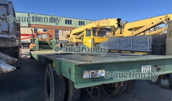 Полуприцеп-платформа Т-138, 1979