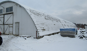 Здание складского корпуса в д. Поморщина (Воложинский район), площадью 1217.1м²