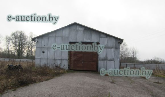 Склад деревянный вблизи д. Янушковичи, площадью 268.6 м²