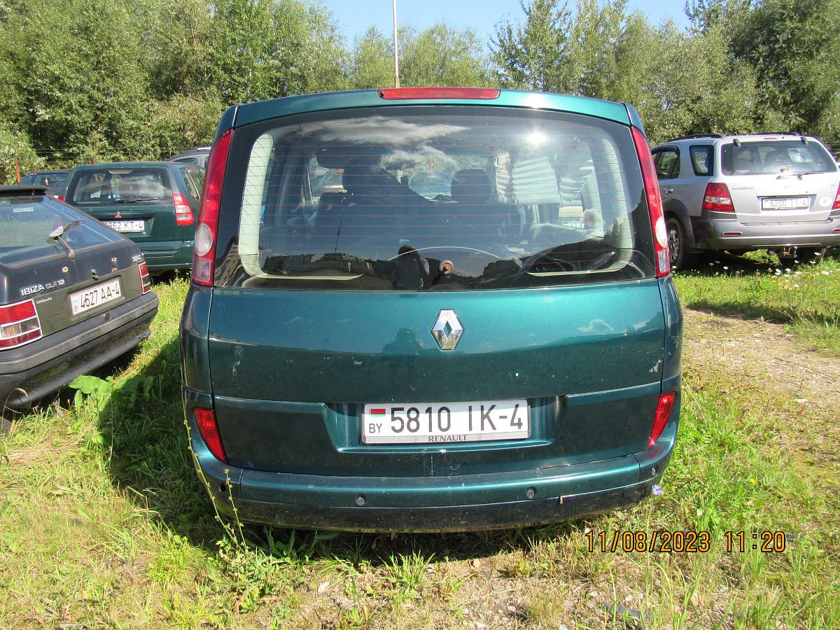 Купить автомобиль Renault Espace, 2003 г. в г. Волковыск - цена 5000  рублей, фото, характеристики.