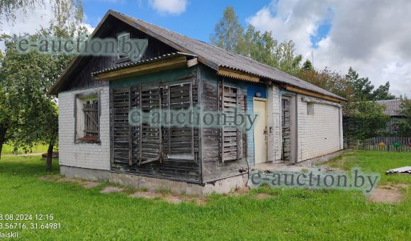 Жилой дом в аг. Майский (Чериковский район) площадью 61.5м²