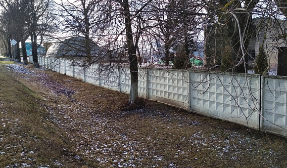 Железобетонный забор в г. Дзержинске