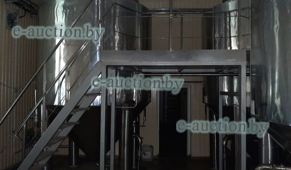 Площадка обслуживания аппаратов бродильно-купажных