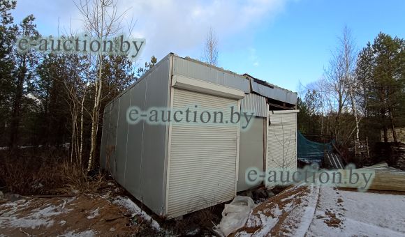 Склад из металлоконструкций