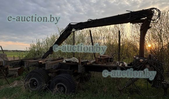 Полуприцеп лесовозный ПЛ-9, 1989