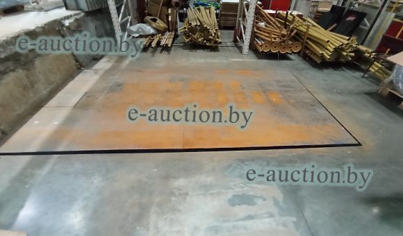 Платформа подъёмная с гидравл. Приводом модели ППГ инв.№ 0000001203