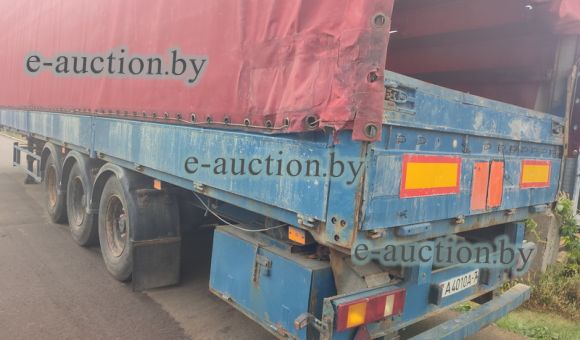 Полуприцеп бортовой тентовый MAZ 975830-3021, 2009