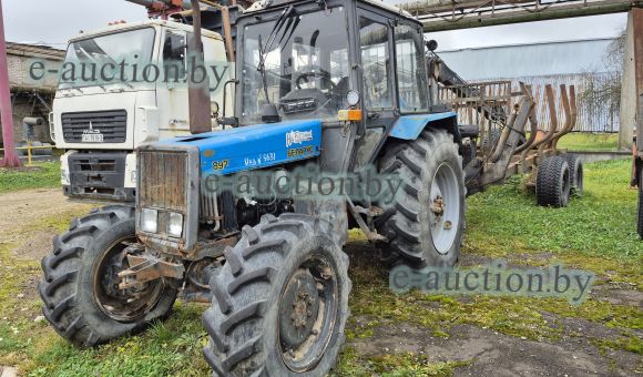 Машина транспортно-погрузочная лесная МТПЛ-5-11 на шасси трактора Беларус 892.2, 2017