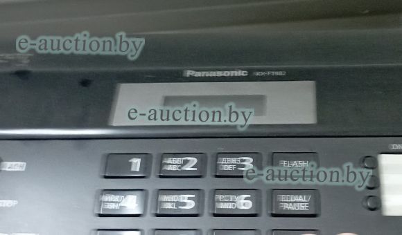 Аппарат факсимильный PANASONIC KX-FT982RU-B инв.№0000000656