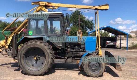 Бурильно-крановая машина БМ-205 на базе МТЗ-82, 2003