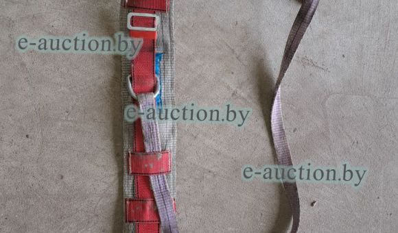 Ремень поясной предохр. (РПП) со стропом из синтетической ленты 1,5м с карабином-крюком