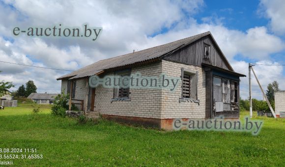 Жилой дом в аг. Майский (Чериковский район) площадью 62.8м²