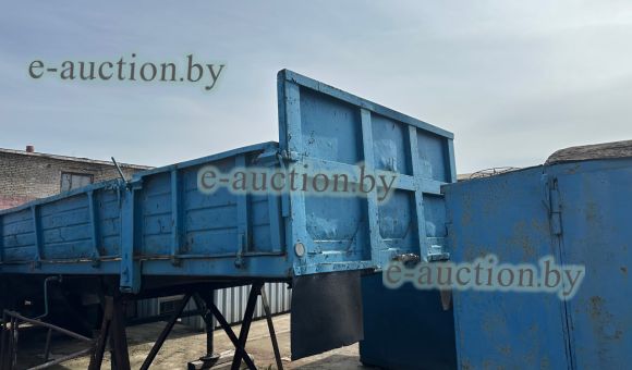 Полуприцеп платформа ОДАЗ 9370, 1984