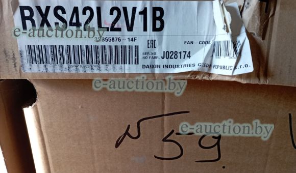 RXS42L2V1B DAIKIN Наружный блок сплит-системы, Чехия №59